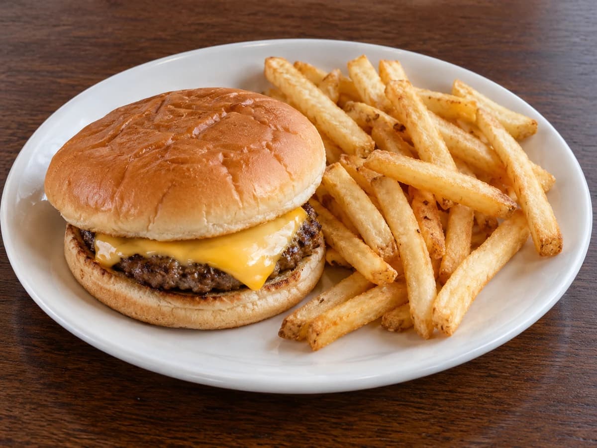 Cheeseburger & Fries