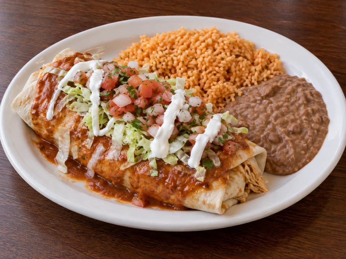 Lunch Burrito El Charro