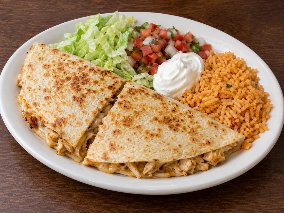 Lunch Quesadilla Special